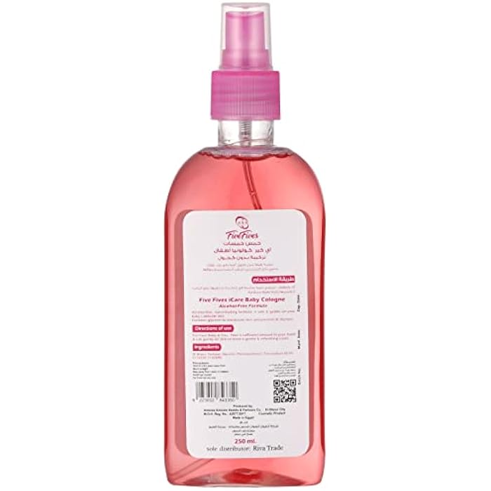 iCare Baby Cologne with Rose - 250 ml - Image 3